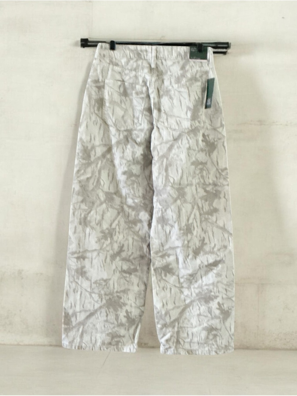 wild fable women’s Light Gray Patterned Chinos - Picture 2 of 4
